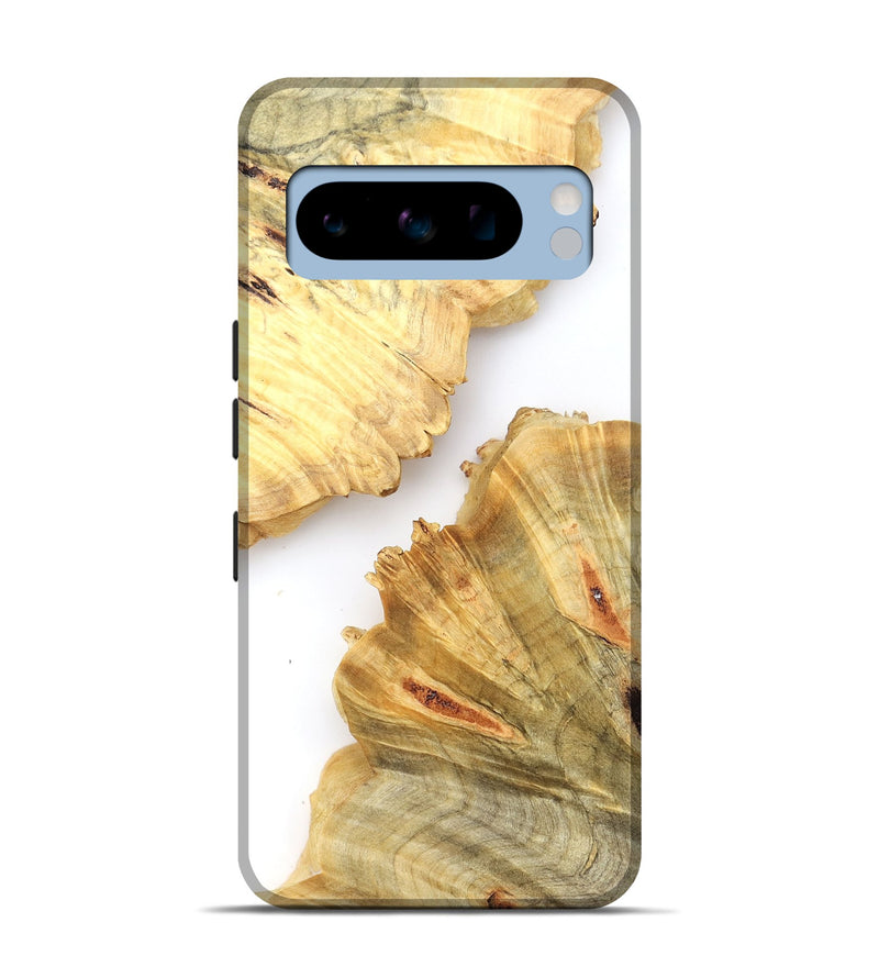 Pixel 8 Pro Wood Live Edge Phone Case - Jairo (Clear, 820882)