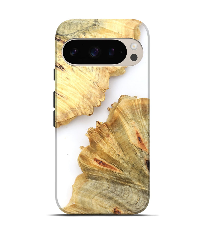 Pixel 9 Wood Live Edge Phone Case - Jairo (Clear, 820882)