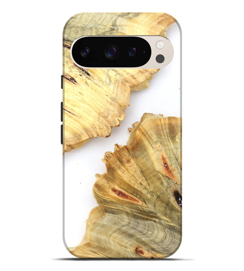 Pixel 9 Pro XL Wood Live Edge Phone Case - Jairo (Clear, 820882)
