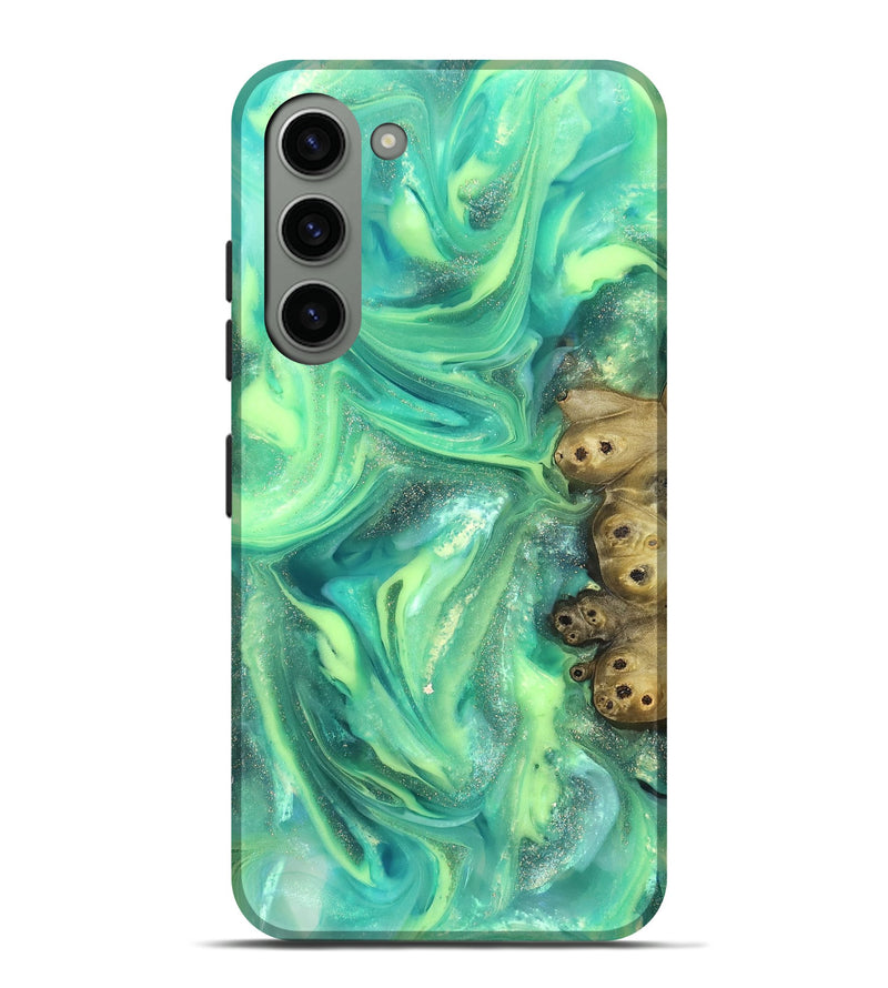 Galaxy S23 Plus ResinArt Live Edge Phone Case - Bess (Neon, 820883)
