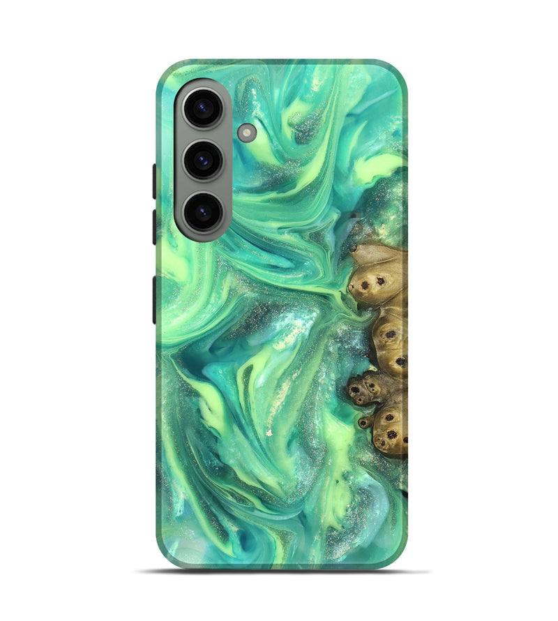 Galaxy S24 ResinArt Live Edge Phone Case - Bess (Neon, 820883)