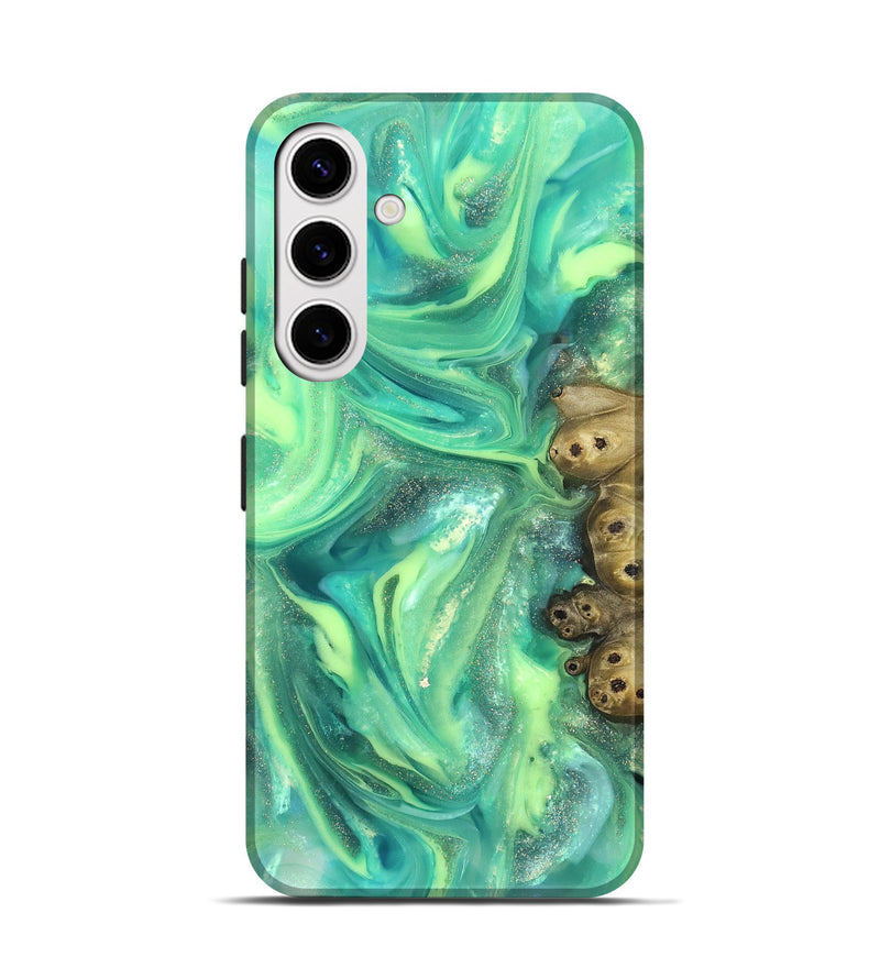 Galaxy S25 ResinArt Live Edge Phone Case - Bess (Neon, 820883)