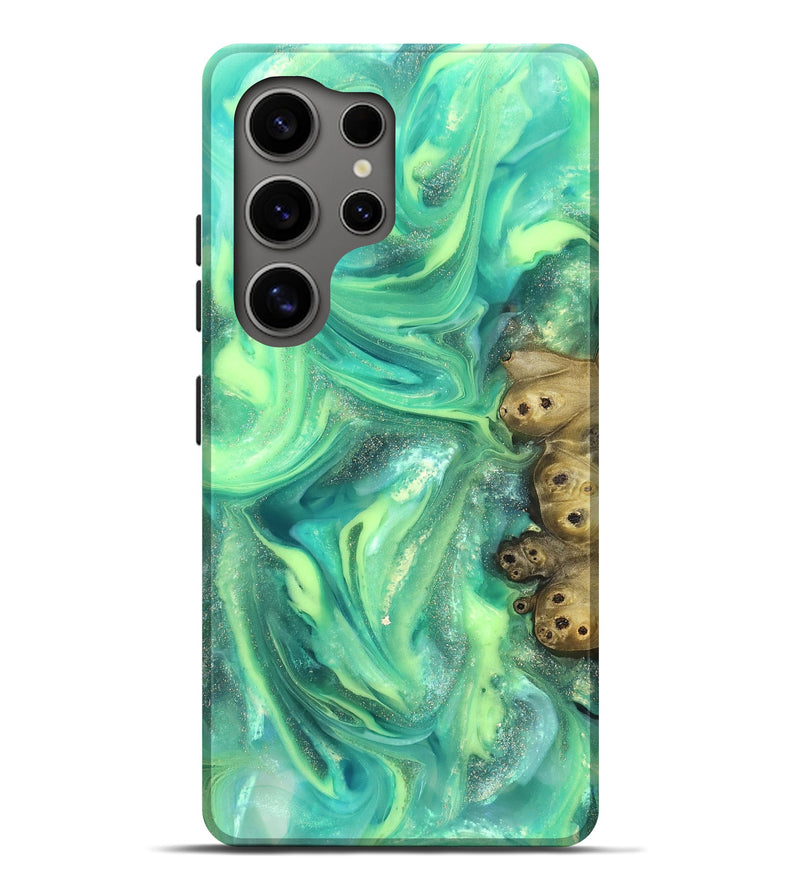 Galaxy S25 Ultra ResinArt Live Edge Phone Case - Bess (Neon, 820883)