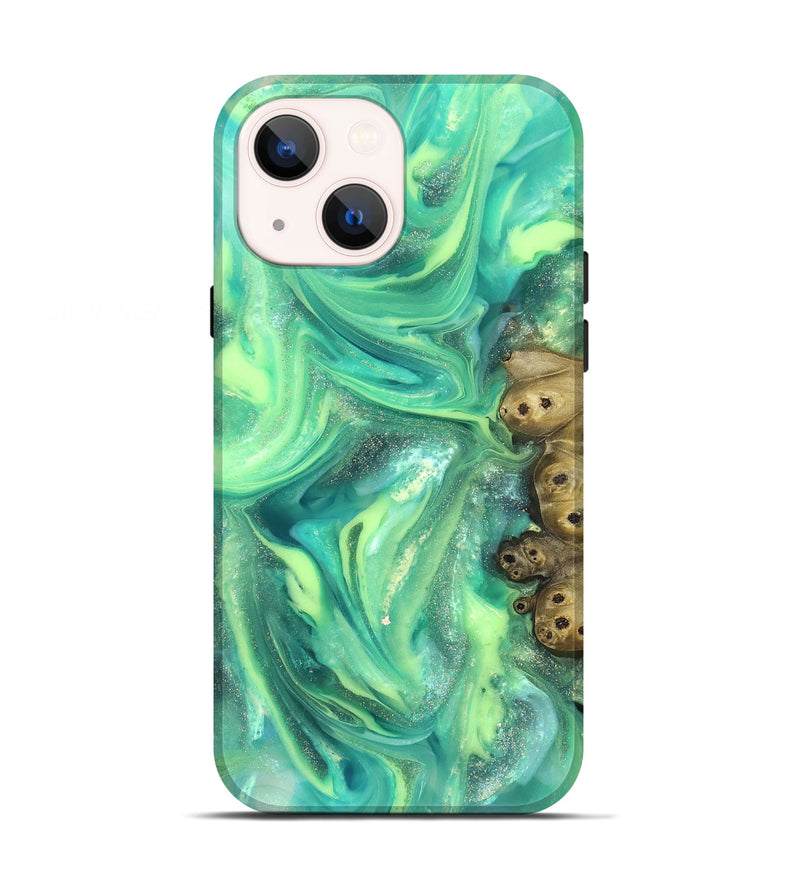 iPhone 13 ResinArt Live Edge Phone Case - Bess (Neon, 820883)