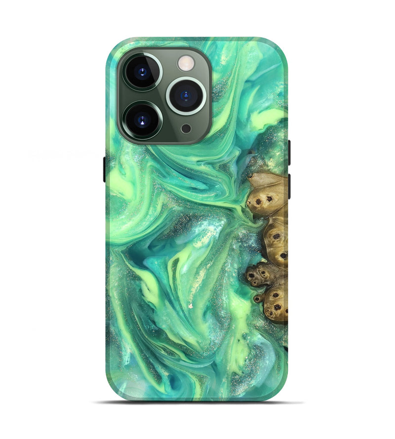 iPhone 13 Pro ResinArt Live Edge Phone Case - Bess (Neon, 820883)