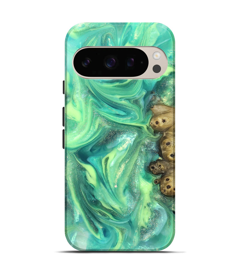 Pixel 10 ResinArt Live Edge Phone Case - Bess (Neon, 820883)