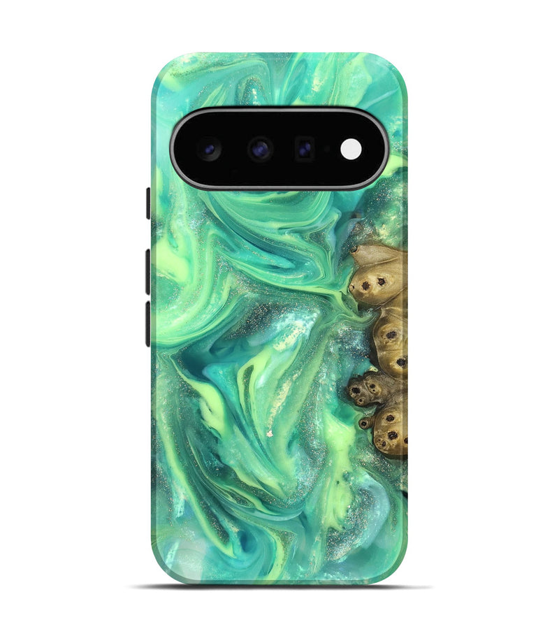 Pixel 11 ResinArt Live Edge Phone Case - Bess (Neon, 820883)