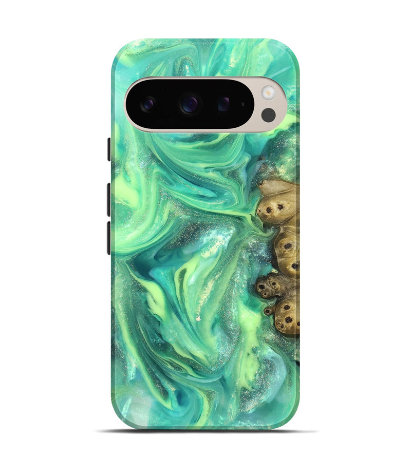 Pixel 9 Pro ResinArt Live Edge Phone Case - Bess (Neon, 820883)