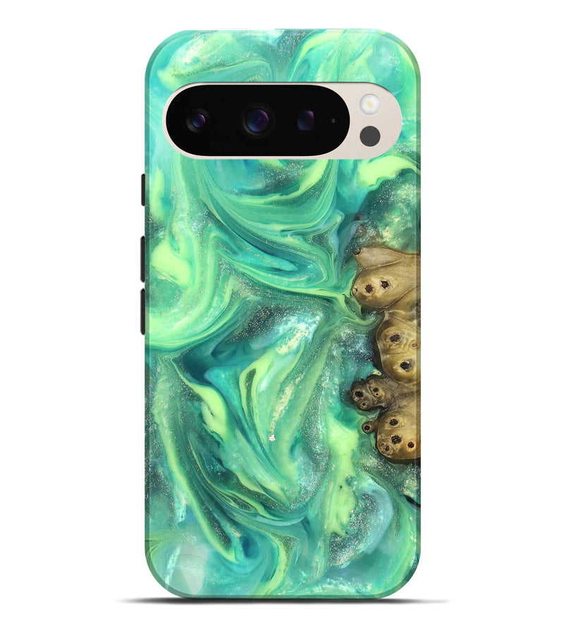 Pixel 9 Pro XL ResinArt Live Edge Phone Case - Bess (Neon, 820883)
