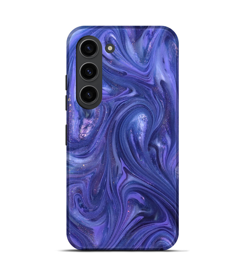 Galaxy S23 ResinArt Live Edge Phone Case - Ward (Purple, 820884)