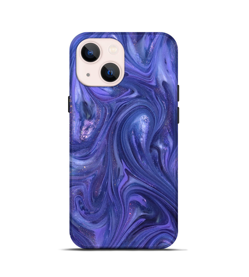 iPhone 13 mini ResinArt Live Edge Phone Case - Ward (Purple, 820884)