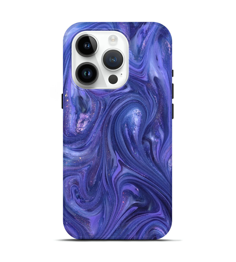 iPhone 15 Pro ResinArt Live Edge Phone Case - Ward (Purple, 820884)