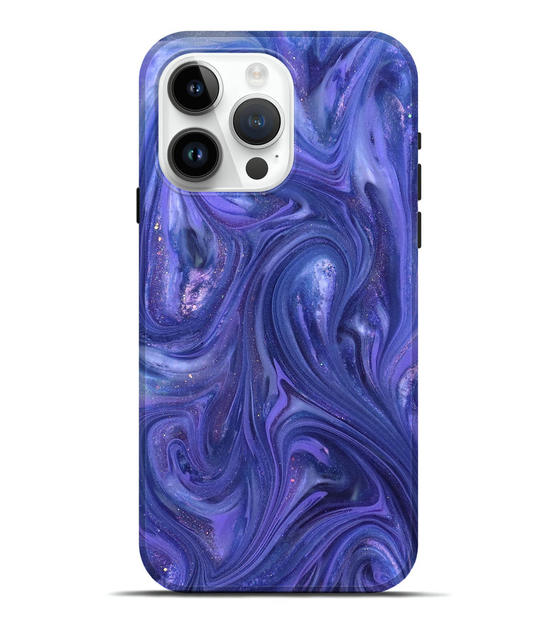 iPhone 15 Pro Max ResinArt Live Edge Phone Case - Ward (Purple, 820884)