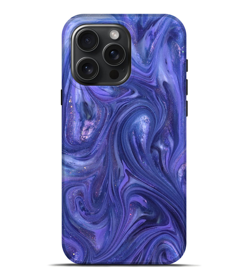 iPhone 16 Pro Max ResinArt Live Edge Phone Case - Ward (Purple, 820884)
