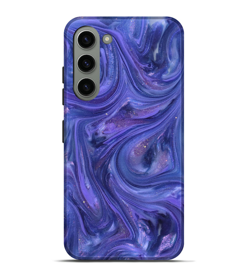 Galaxy S23 Plus ResinArt Live Edge Phone Case - Wilda (Purple, 820888)
