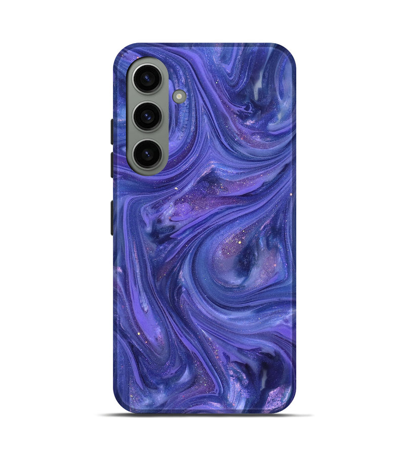 Galaxy S24 ResinArt Live Edge Phone Case - Wilda (Purple, 820888)