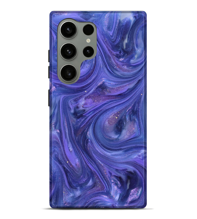 Galaxy S24 Ultra ResinArt Live Edge Phone Case - Wilda (Purple, 820888)