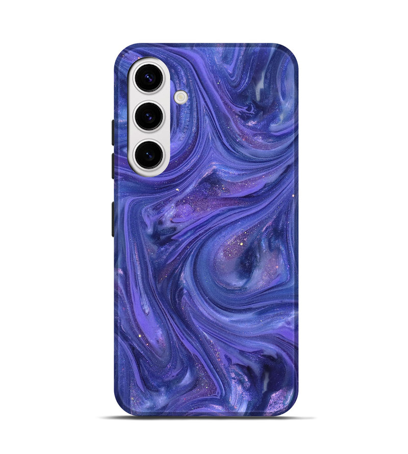 Galaxy S25 ResinArt Live Edge Phone Case - Wilda (Purple, 820888)