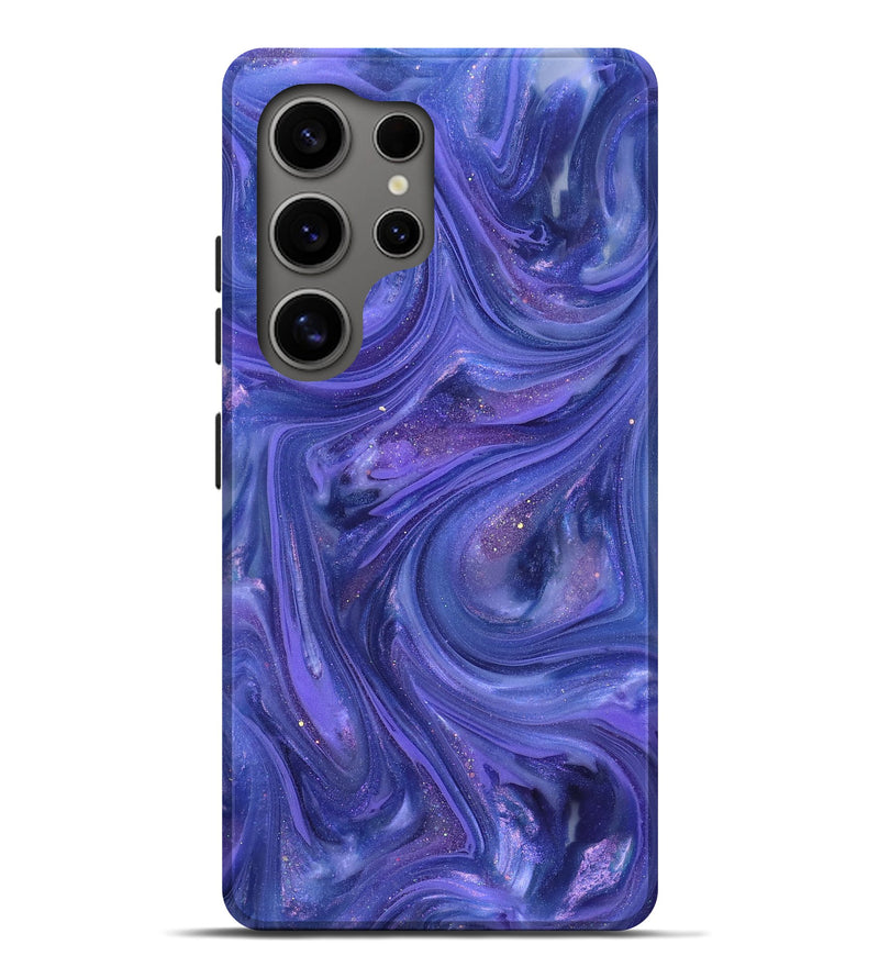 Galaxy S25 Ultra ResinArt Live Edge Phone Case - Wilda (Purple, 820888)