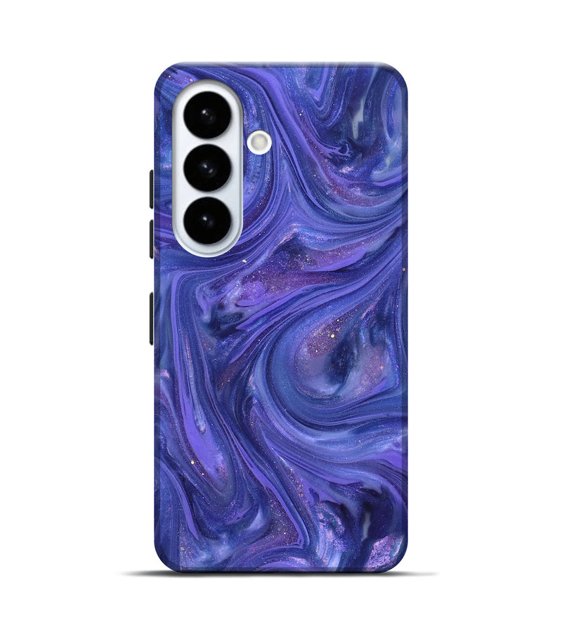 Galaxy S26 ResinArt Live Edge Phone Case - Wilda (Purple, 820888)