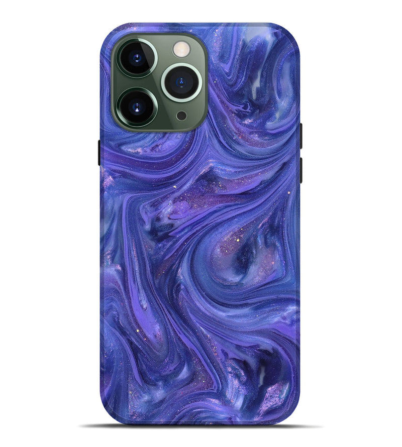 iPhone 13 Pro Max ResinArt Live Edge Phone Case - Wilda (Purple, 820888)