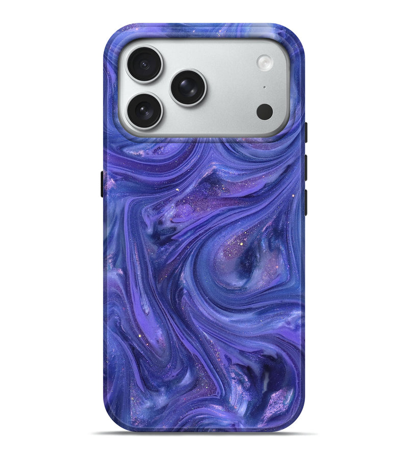 iPhone 18 Pro Max ResinArt Live Edge Phone Case - Wilda (Purple, 820888)