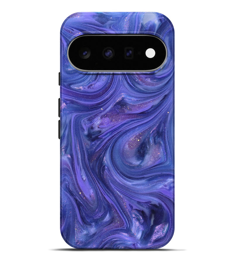 Pixel 11 Pro XL ResinArt Live Edge Phone Case - Wilda (Purple, 820888)