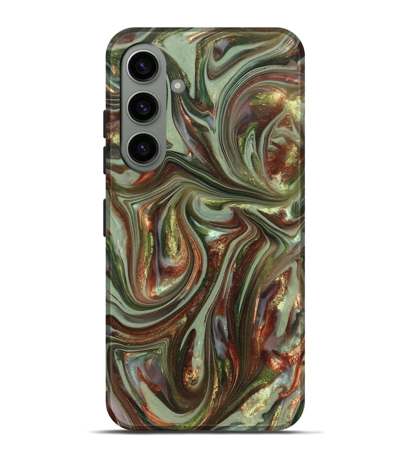 Galaxy S24 Plus ResinArt Live Edge Phone Case - Alvaro (Green, 820889)