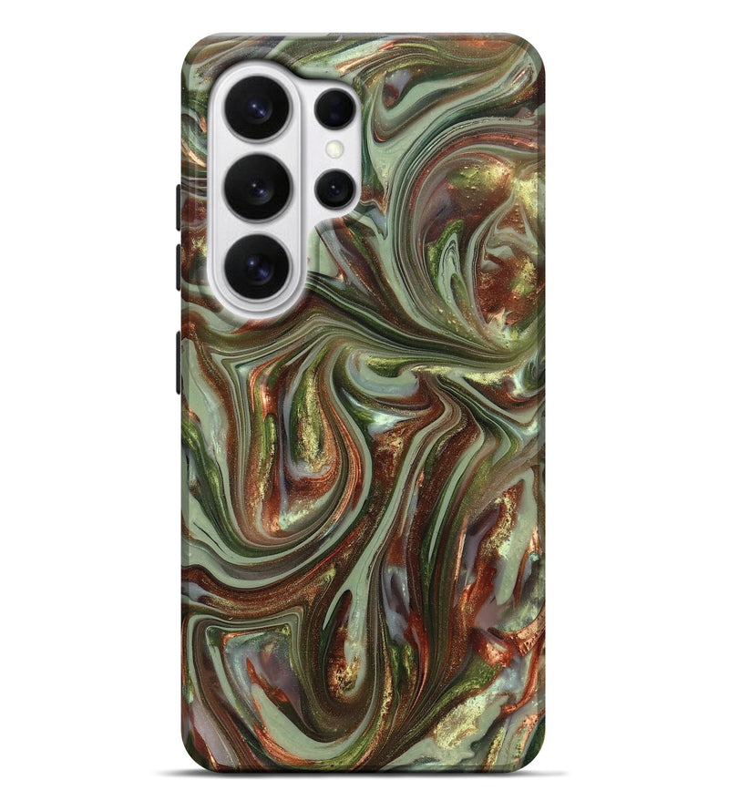 Galaxy S26 Ultra ResinArt Live Edge Phone Case - Alvaro (Green, 820889)
