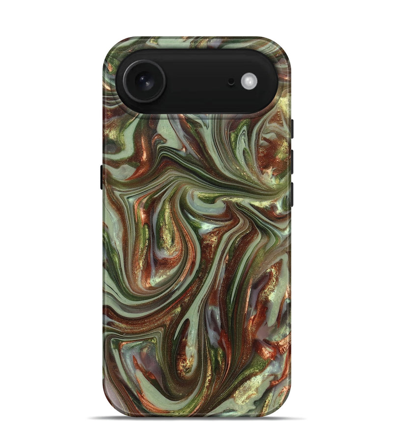 iPhone 17 Air ResinArt Live Edge Phone Case - Alvaro (Green, 820889)