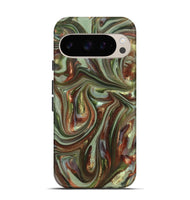 Pixel 9 ResinArt Live Edge Phone Case - Alvaro (Green, 820889)
