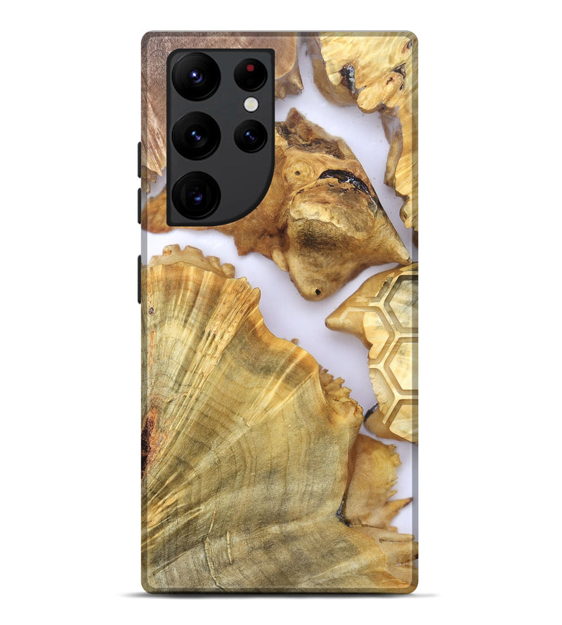 Galaxy S22 Ultra Wood Live Edge Phone Case - Anakin (Clear, 820890)