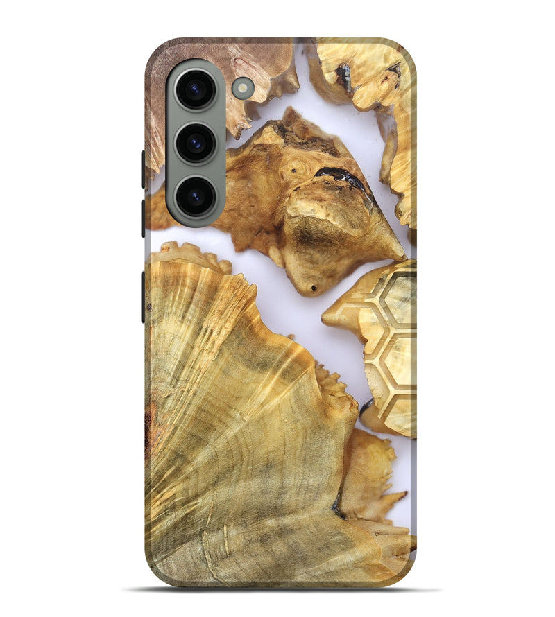 Galaxy S23 Plus Wood Live Edge Phone Case - Anakin (Clear, 820890)