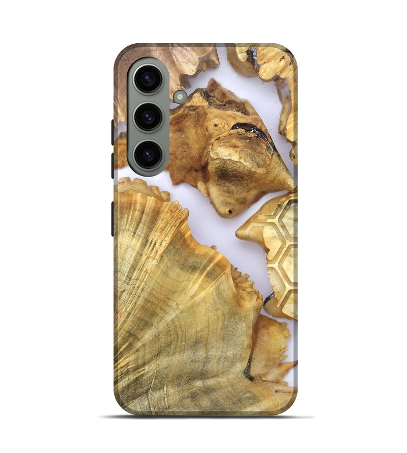 Galaxy S24 Wood Live Edge Phone Case - Anakin (Clear, 820890)