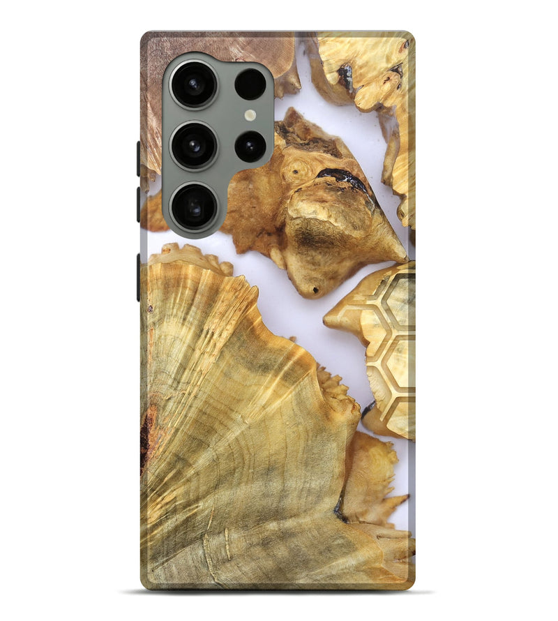 Galaxy S24 Ultra Wood Live Edge Phone Case - Anakin (Clear, 820890)