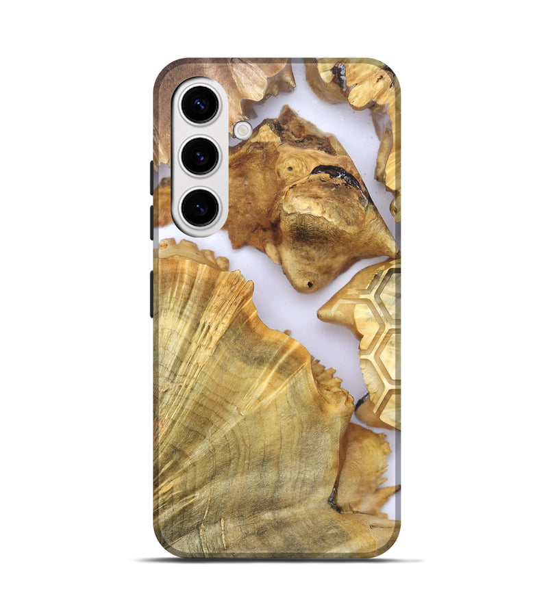 Galaxy S25 Wood Live Edge Phone Case - Anakin (Clear, 820890)