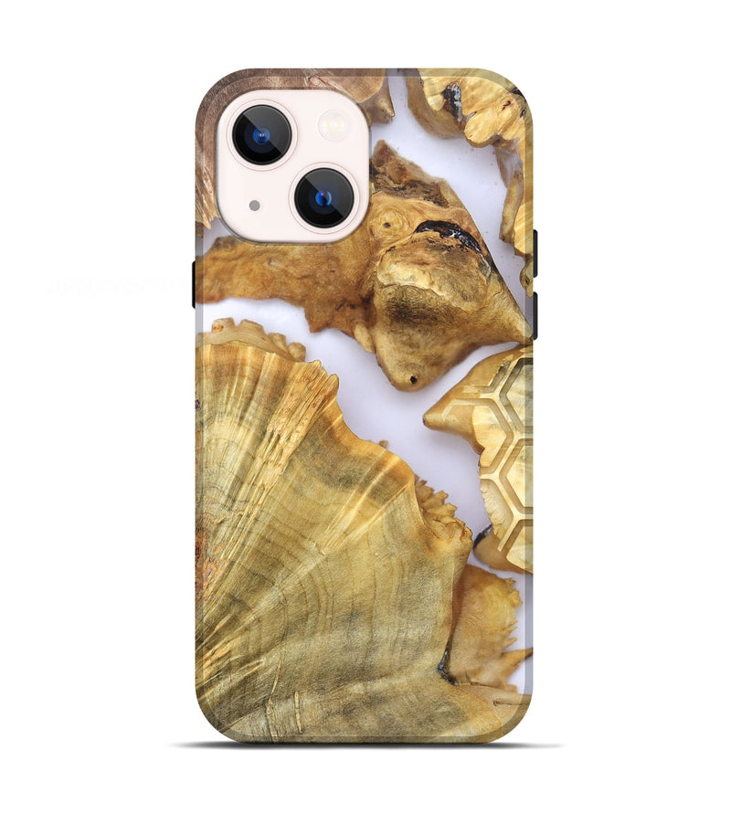 iPhone 13 Wood Live Edge Phone Case - Anakin (Clear, 820890)