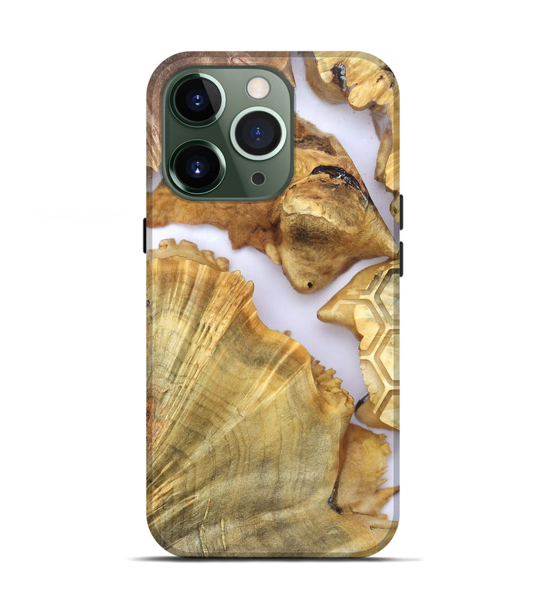 iPhone 13 Pro Wood Live Edge Phone Case - Anakin (Clear, 820890)