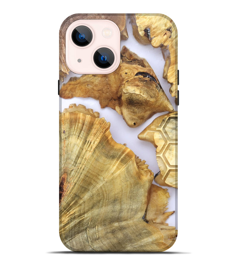 iPhone 14 Plus Wood Live Edge Phone Case - Anakin (Clear, 820890)