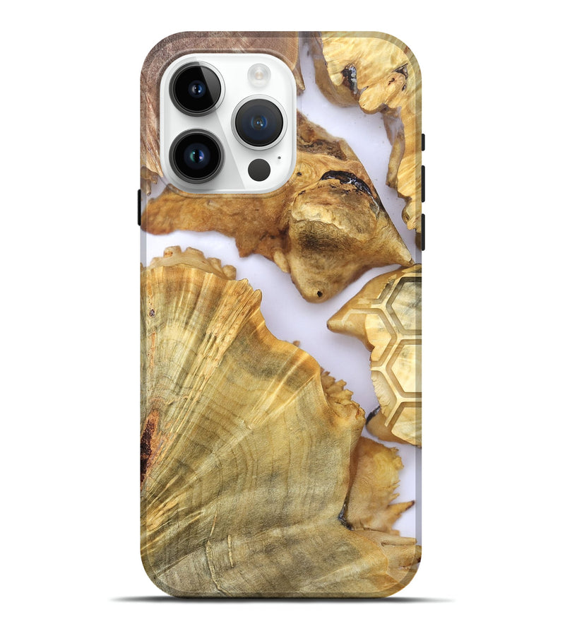 iPhone 15 Pro Max Wood Live Edge Phone Case - Anakin (Clear, 820890)