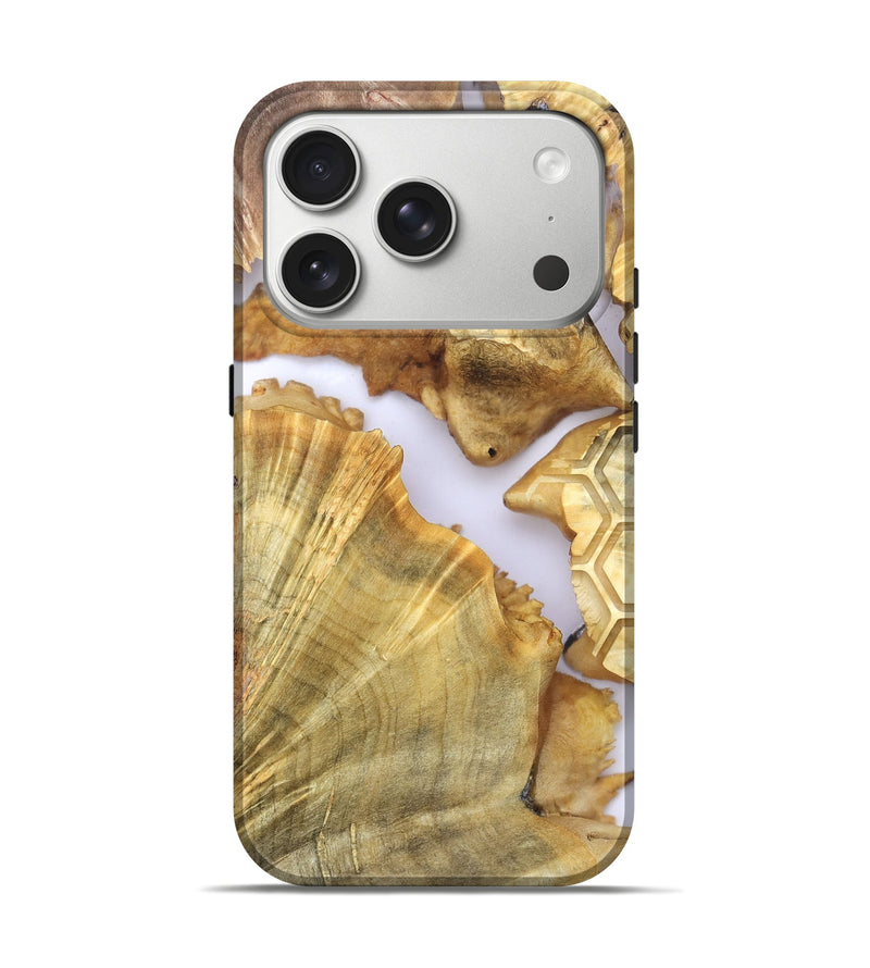 iPhone 17 Pro Wood Live Edge Phone Case - Anakin (Clear, 820890)
