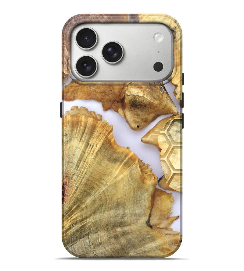 iPhone 17 Pro Max Wood Live Edge Phone Case - Anakin (Clear, 820890)