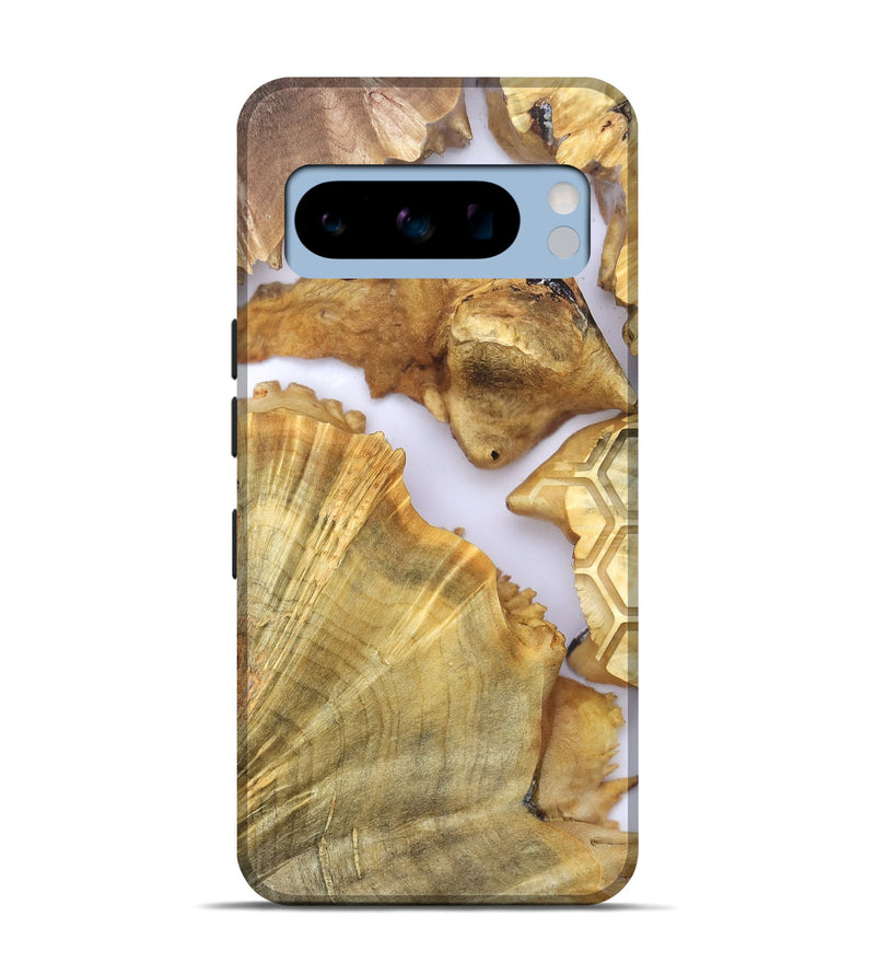 Pixel 8 Pro Wood Live Edge Phone Case - Anakin (Clear, 820890)