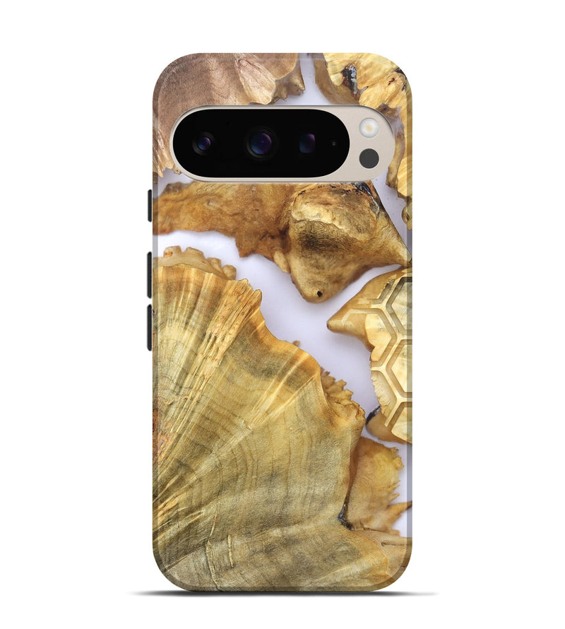 Pixel 9 Wood Live Edge Phone Case - Anakin (Clear, 820890)