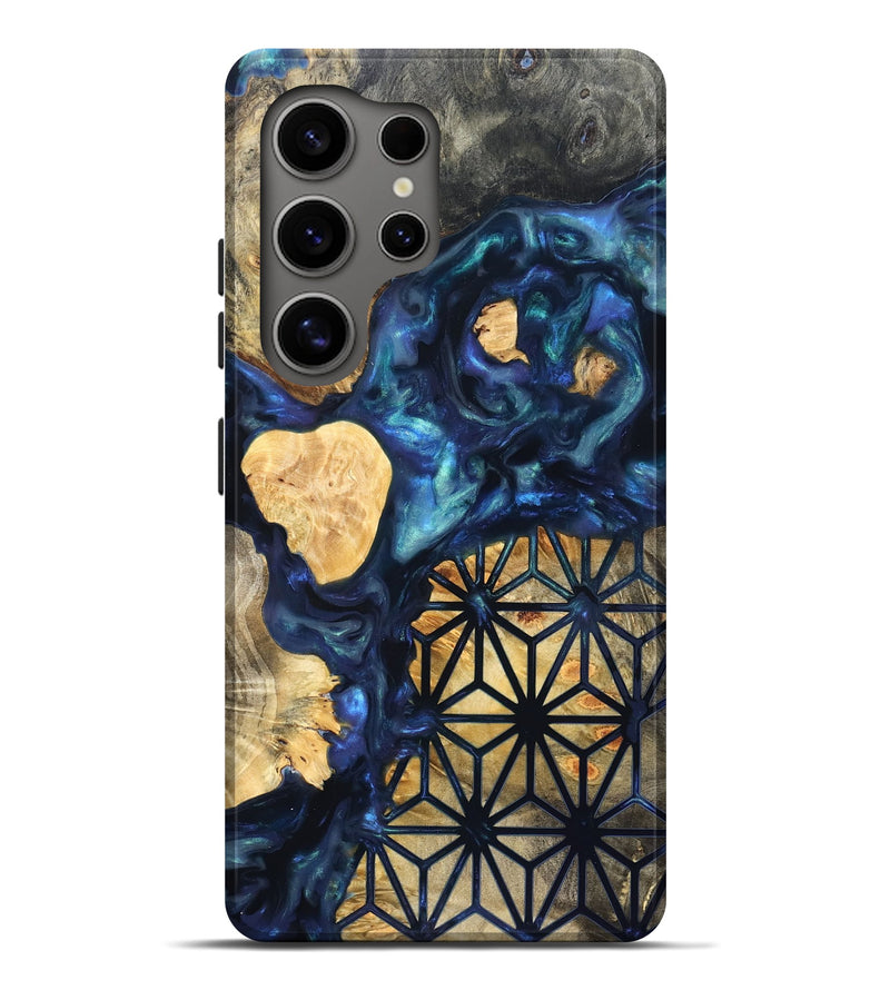 Galaxy S25 Ultra Wood Live Edge Phone Case - Bettie (Neon, 820891)