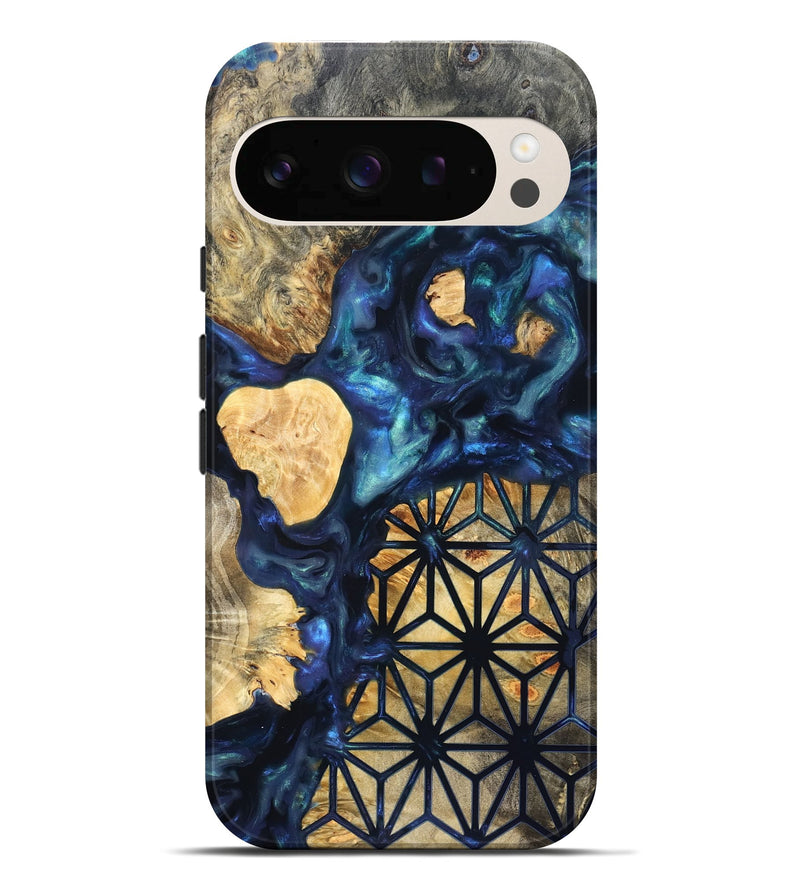 Pixel 10 Pro XL Wood Live Edge Phone Case - Bettie (Neon, 820891)