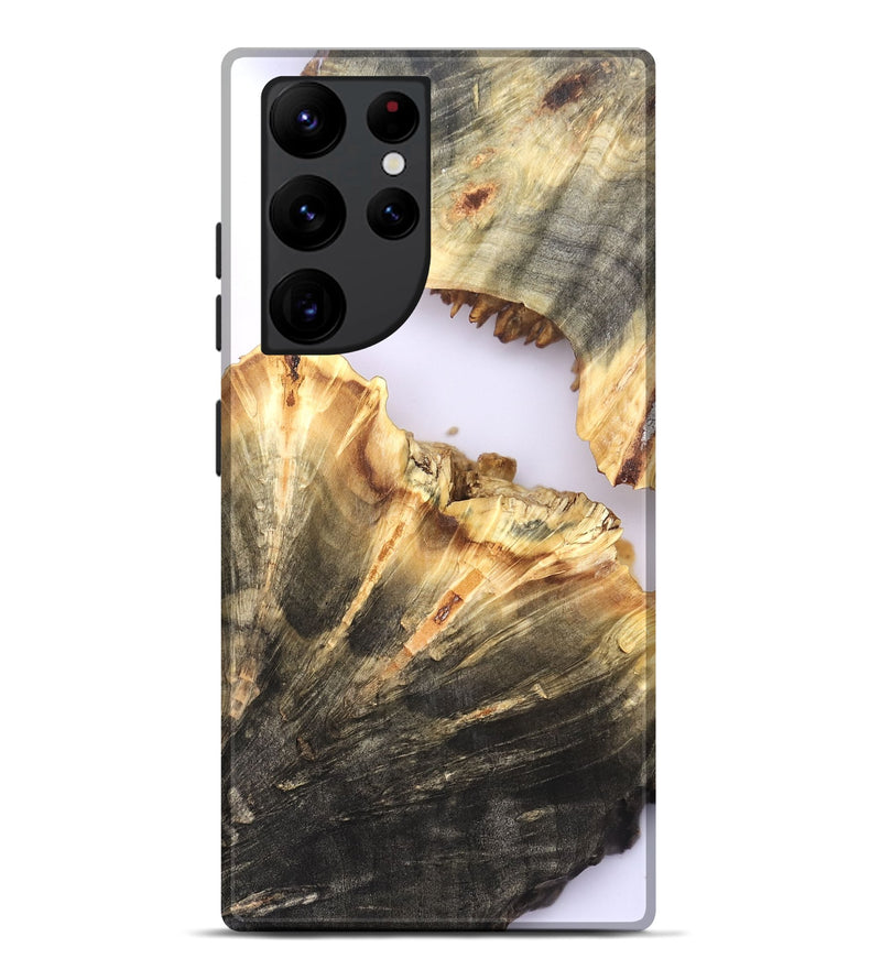 Galaxy S22 Ultra Wood Live Edge Phone Case - Dena (Clear, 820894)