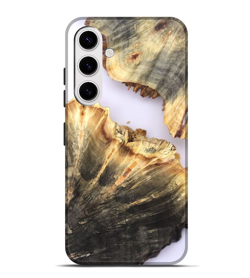 Galaxy S25 Plus Wood Live Edge Phone Case - Dena (Clear, 820894)
