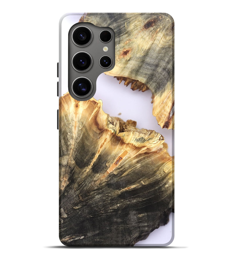 Galaxy S25 Ultra Wood Live Edge Phone Case - Dena (Clear, 820894)