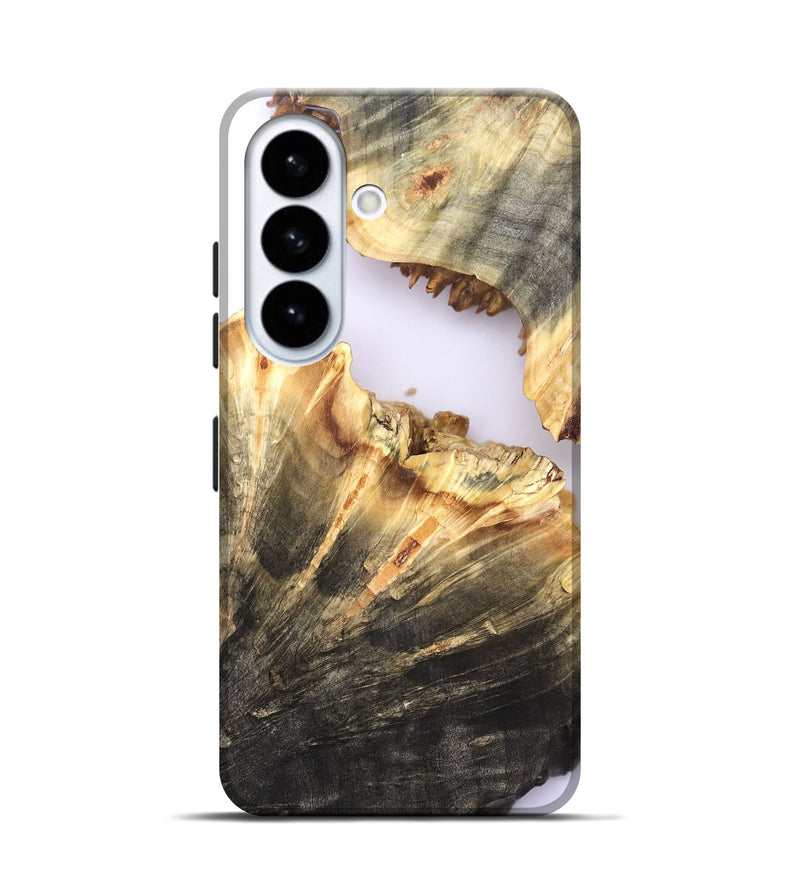 Galaxy S26 Wood Live Edge Phone Case - Dena (Clear, 820894)